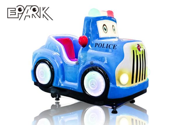 Children Police Car Swing Ride Machine for Theme Park Indoor Preschool Playground