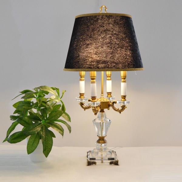 Modern Crystal Lamp lighting bedroom bedside lamp luxury fashion crystal table lamp(WH-MTB-122)