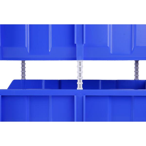 Conveniently-sized PP Tool Storage Bin for Small Parts Screws Plastic Organizer Box