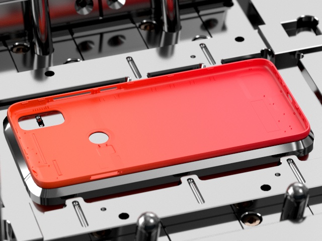 OEM / ODM:Custom Consumer Electronics Moulds / Battery cover (1*1) No.22683-A: Оригинальные формы для потребительской электроники