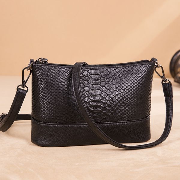 2025 New Women's Handbags Genuine PU Leather Small Square Camera Bag Top-Grain Lady's Shoulder Versatile Crossbody Bags