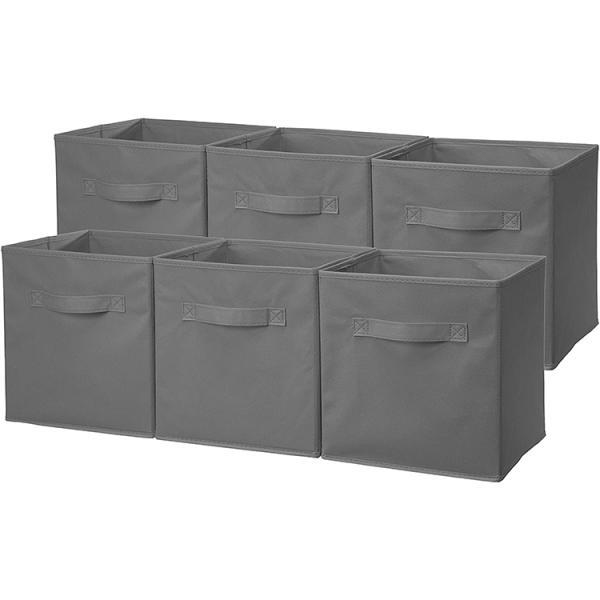 10-20L Capacity Fabric Drawer Cubby Organizer Box for Organizing Sundries Efficiently