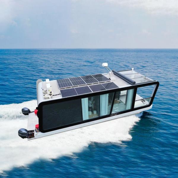 OEM Pontoon en aluminium maisons flottantes pour les activités de natation