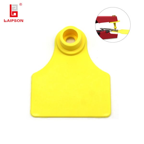 TPU Durable Pig Ear Tags with Laser Marking for Long Lasting Pig Tracking and Identification
