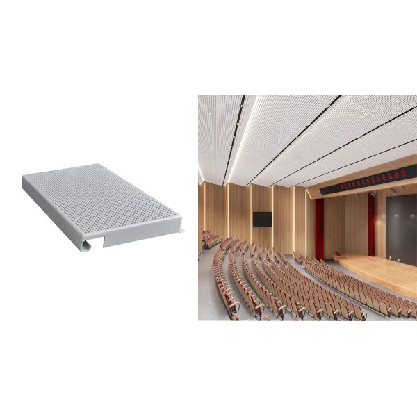 Ceiling And Curtain Wall Acoustic Ceiling Tiles Customizable Tile Size Designed to Optimize Sound and Enhance User Experience