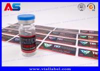 O tubo de ensaio 10ml de vidro ePeptidee de Pprofessional etiqueta a impressão no personalizado