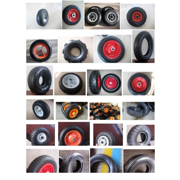 ISO CCC ruedas de goma sólidas de 8 pulgadas 480/400-8 1000g 820g 2230g