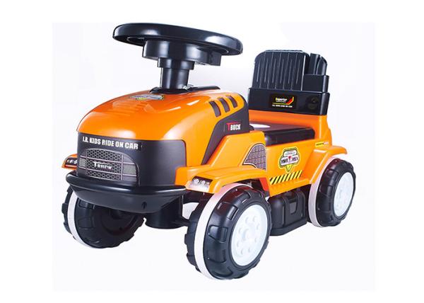 21 Inch Unisex Kids Ride On Truck Push And Slide With 8 Sounds And Light