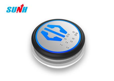 Elevator Braille Lift Call Button Round With Stainless Steel Frame