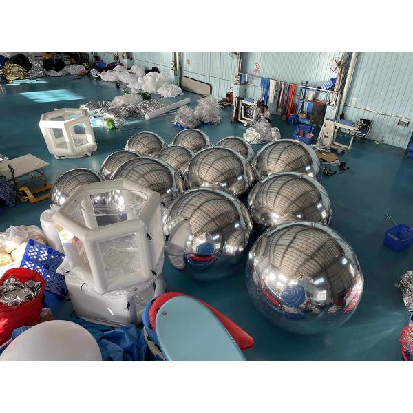 Дешевый гигантский светящийся шар ПВХ надувный отражающий шар /надувный шар зеркальный шар /надувный рождественский зеркальный шар