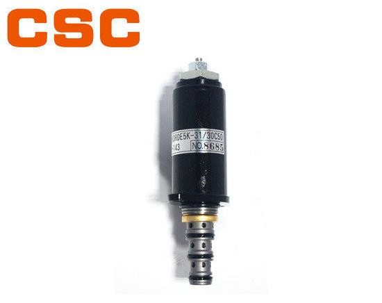 Válvula electromagnética hidráulica KDRDE5K-31 30C50-143-T YN35V00052F1 de Kawasaki