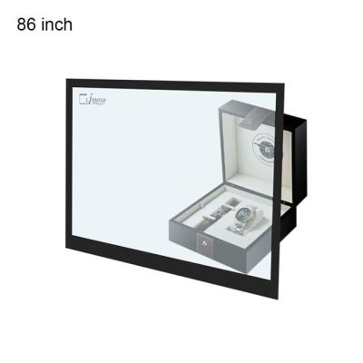 Affichage transparent FHD LVDS 3840x2160 4K d'affichage à cristaux liquides de 86 pouces