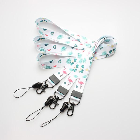 Cellphone accessories Universal mobile phone carrier Quick-Release Nylon Necklace/Wrist strap promotional printed