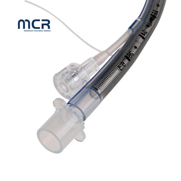 Reinforced Video Channel Visual Single Lumen Endotracheal Tube without Camrra