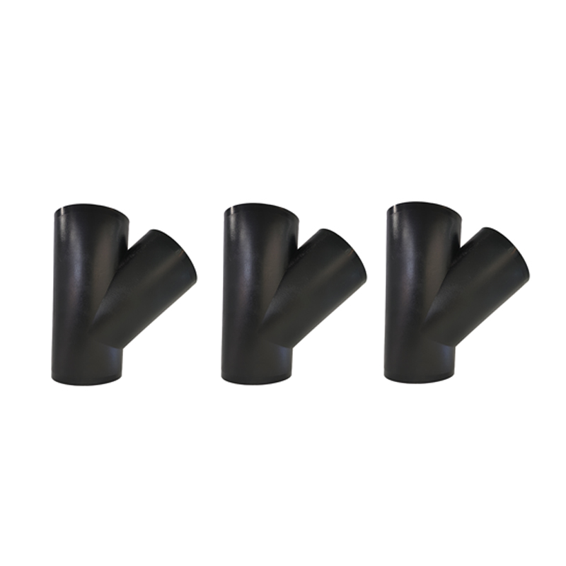 Тип сток штуцеров трубы y дренажа Hdpe соединения Buttfusion сифона тройника