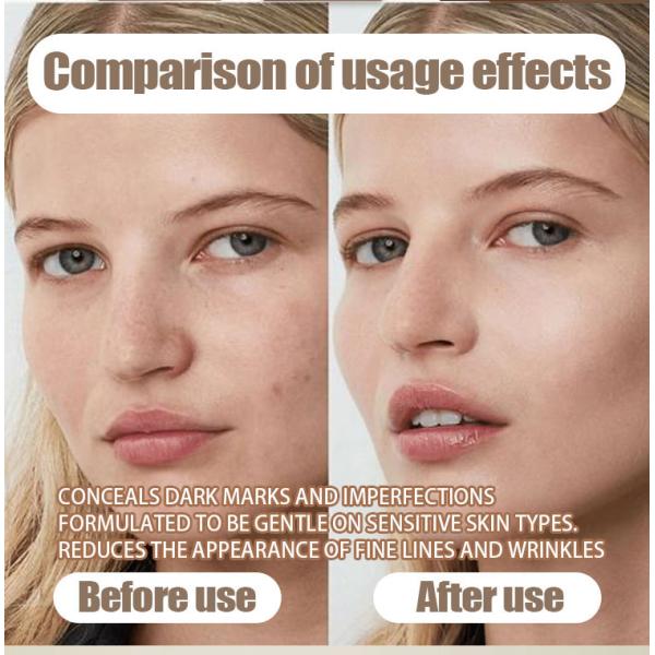 Nouveau purple exclusif, fondation hydratante à changement de couleur, crème solaire, écran solaire pour toute la peau