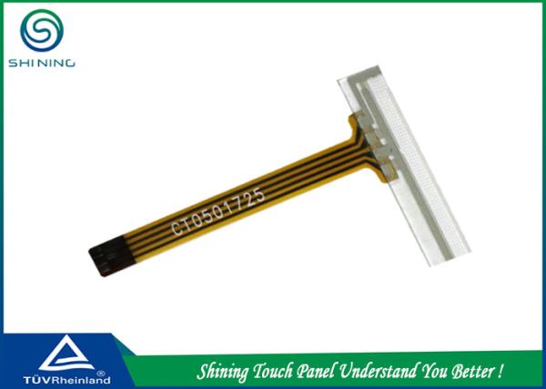 LCD Module ITO Film Industrial Touch Panel / 5 Inch Resistive Touch Screen