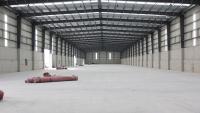 Structure en acier recouvert portable légère, salle en acier préfabriquée