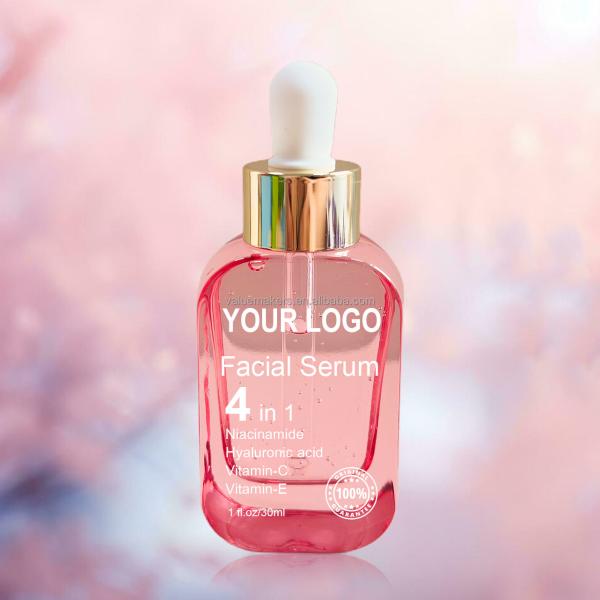 4In1 Whitening Facial Serum Cosmetic OEM Product Vitamin C Serum