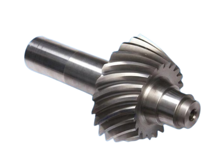 Custom Spiral Bevel Gear Shaft For Mechanical Transmission