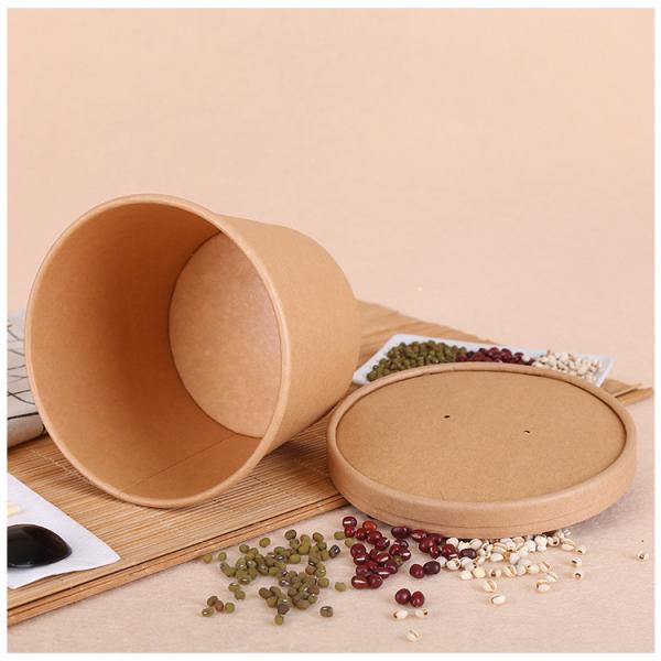 Disposable 8oz 12oz 16oz 20oz 24oz soup tub with lid  Eco Friendly Take Away Food Snack Packaging