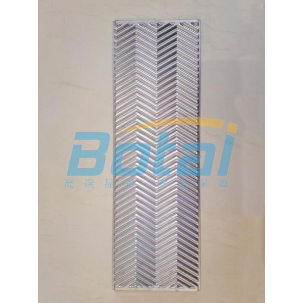 Fully welded plate and frame heat exchanger