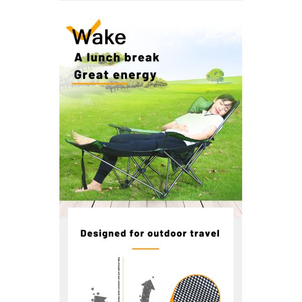 160x83x70cm Foldable Beach Chair 600D Oxford Polyester Beach Outdoor Lounger Chaise