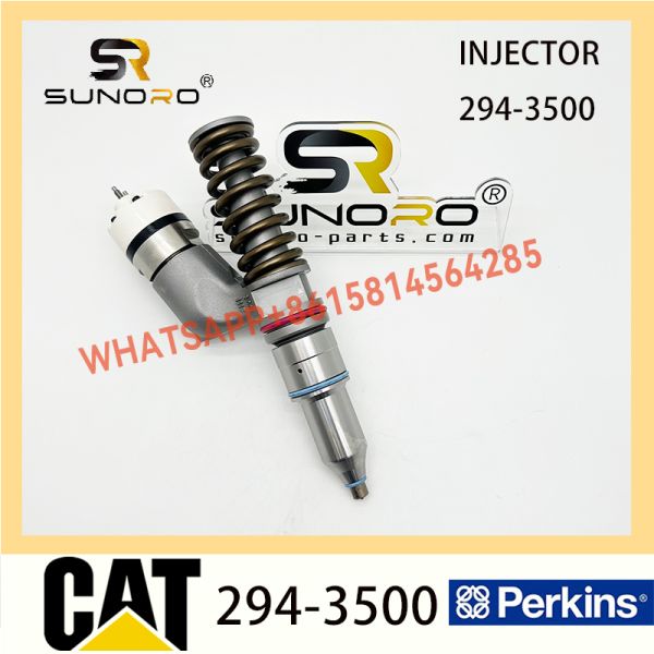 Construction Machinery Parts 294-3500 2943500 Common Rail Fuel Injector for C15 Excavator Engine
