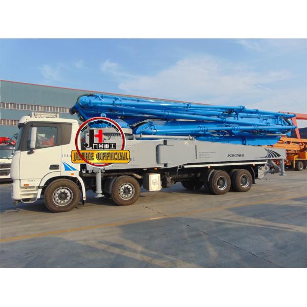 Concrete Pump Truck China JIUHE 56M Concrete Pump Truck Cement Boom Truck Concrete Pumping Equipment