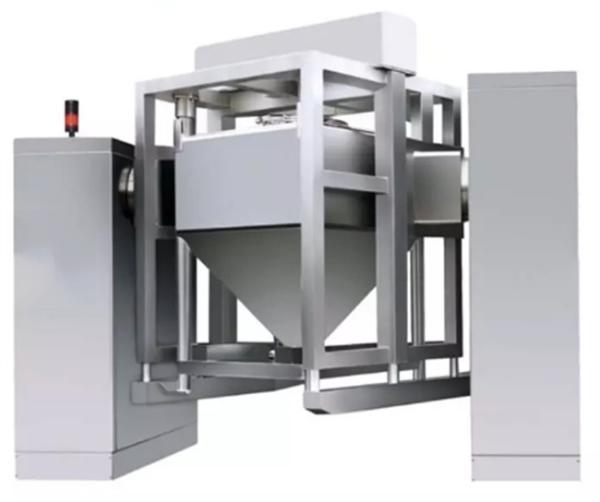 800L Aseptic Mixing Machine IBC Lifting Post Bin Blender Liquid Powder Mixer Equipment