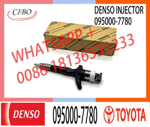 Automobiles de haute qualité moteur de train commun moteur de carburant diesel injecteur buse 23670-39310 095000-7780 Pour Toyota Hilux 3.0 d4d 1kd