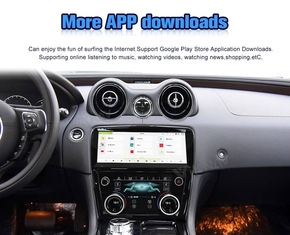 XJL XJ 351 Jaguar Stereo Upgrade 2009-2016 Android Автомобильное радио 128G Мультимедийный видеоплеер