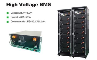 Sistema de gestão de baterias solares de 480V 400A, BMS para gabinete de rack de baterias 20Kw 19Kw
