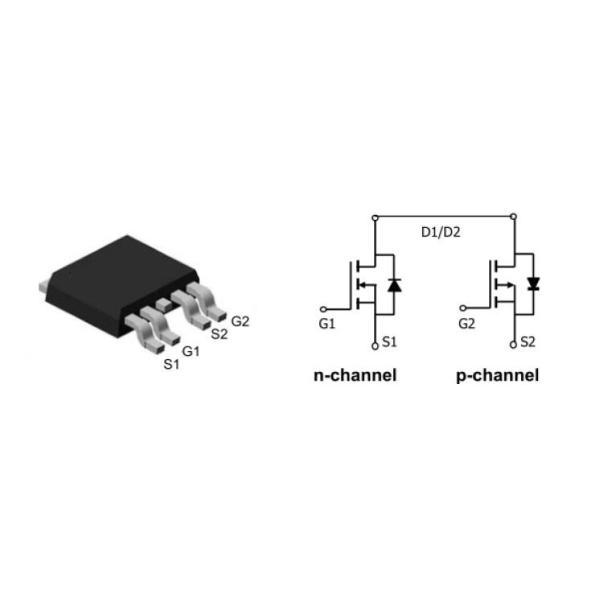 JY13M n и MOSFET IC 40V водителя мотора канала BLDC p для H-моста и инверторов