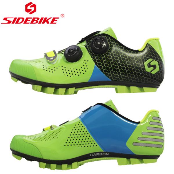 Skid Proof Waterproof Cycling Footwear , Mens MTB Shoes OEM / ODM Accept
