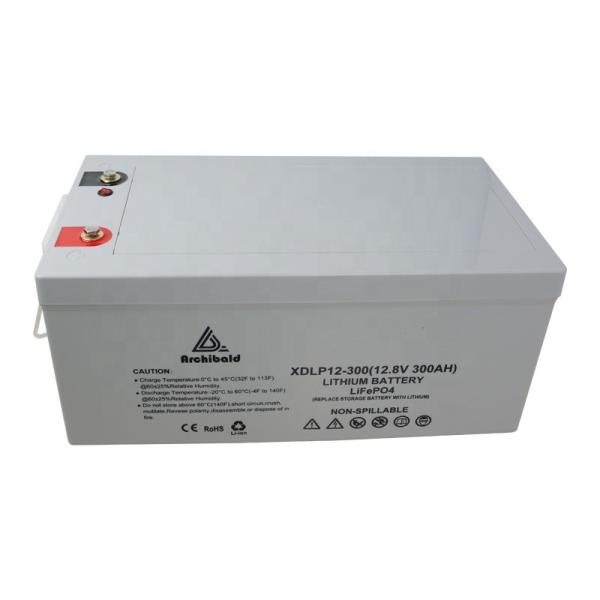 Rechargeable Lithium Ion 24v Lifepo4 Battery 100ah 200ah 300ah 400ah For RV / Marine