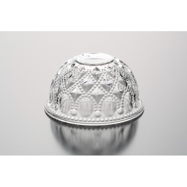 Vintage Glass Kitchen Wares Embossed Pressed Clear Glass Salad Bowls