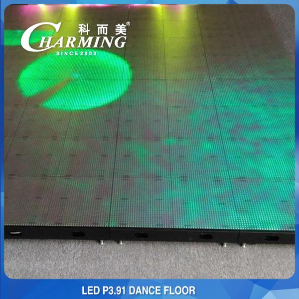 P3.91 Piso de dança LED Piso de vídeo para aluguer Exposição de casamento