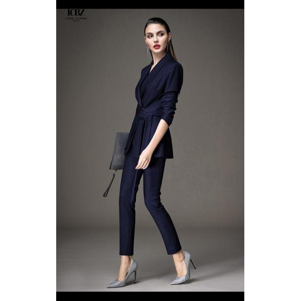 Классические женские костюмы для женщин женские бизнес-костюмы без декоративных кнопок