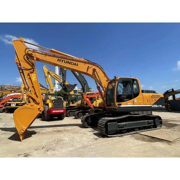 220LC 22 Ton Used Hyundai Excavator 220LC-9S Coreia do Sul 2020