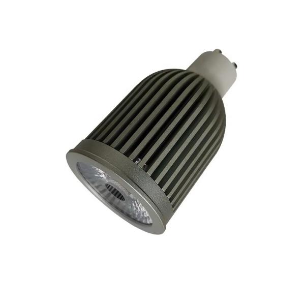 Dimmable LED GU10 3/5/7/10W GX10 PC with ALu Body Warm/Cold White 50*70MM Light Source