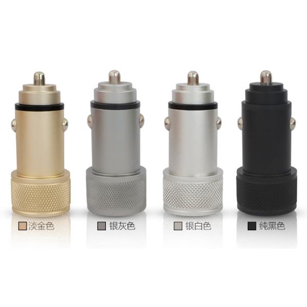 Portable Mobile Phone Electric Cigarette lighter Car Charger With Double USB Ports