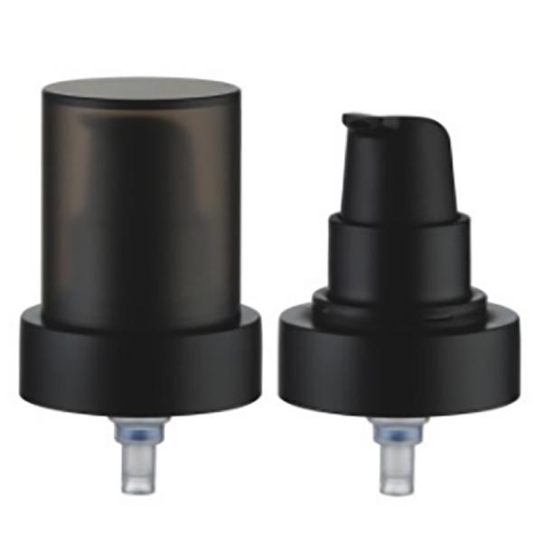 JL-CC103B Shamppo Treatment 24 410 black lotion pump UV Coating Aluminum Collar 0.5CC