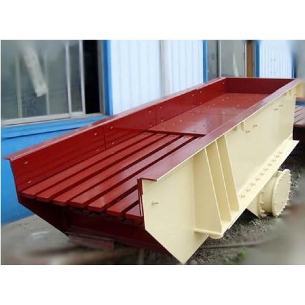 Vibrating Feeder ZSW Series Ore Processing Equipment 900 - 1500t/H Capacity