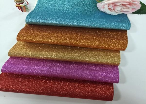 Hairbow Ribbon Multi Color Glitter Fabric For Wallpaper And Wedding Decoration