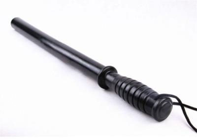 Black Steel Batons And Nightsticks Easy To Grip Onto With Press Button