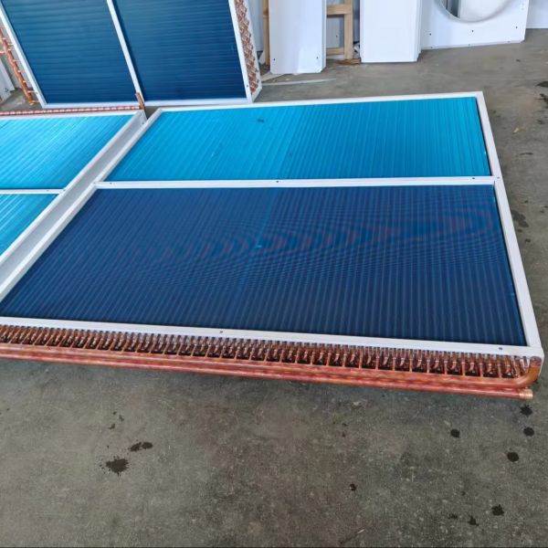 Customized Evaporator Condenser Finned Tube Type Heat Exchanger Condenser for Air Conditioning Equipment