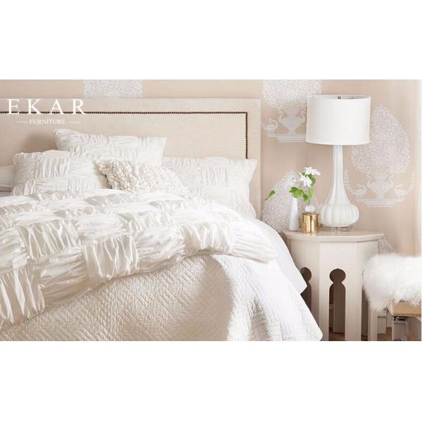 Chinese Wooden Beautiful King Size Bed Designs SZ-princess bed B