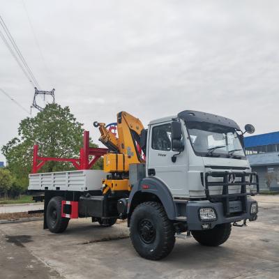North Benz 6.3 Ton Sq6.3zk2q Knuckle Boom Crane Truck Mounted Manipulator Crane