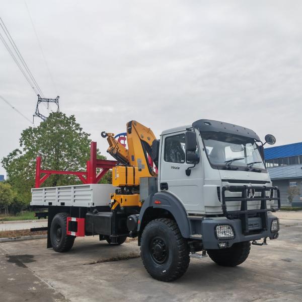 North Benz 6.3 Ton Sq6.3zk2q Knuckle Boom Crane Truck Mounted Manipulator Crane